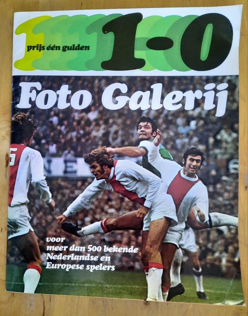 1-0 Foto Galerij Verzamelalbum - Voor meer dan 500 Spelers, Verzamelen, Ophalen of Verzenden, Poster, Plaatje of Sticker