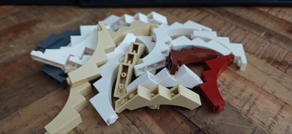 25x Lego arch 1x5x4 inverted in diverse moc kleuren, Gebruikt, Overige thema's, Lego, Ophalen of Verzenden