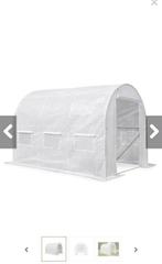 Tunnel kas 2x3m wit. NIEUW., Ophalen, Folie, Aluminium, Kweekkas