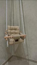 Schommel ties / teddy stof off white, Ophalen, Zo goed als nieuw