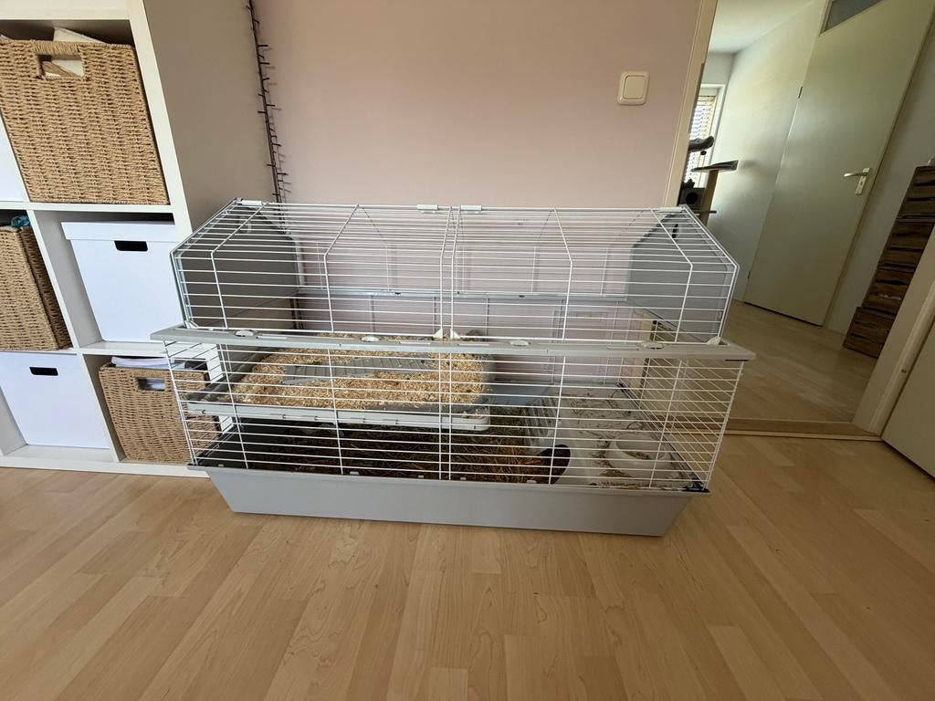 Ferplast Barn 120 knaagdierkooi – zo goed als nieuw, Dieren en Toebehoren, Knaagdieren en Konijnen | Hokken en Kooien, Ophalen