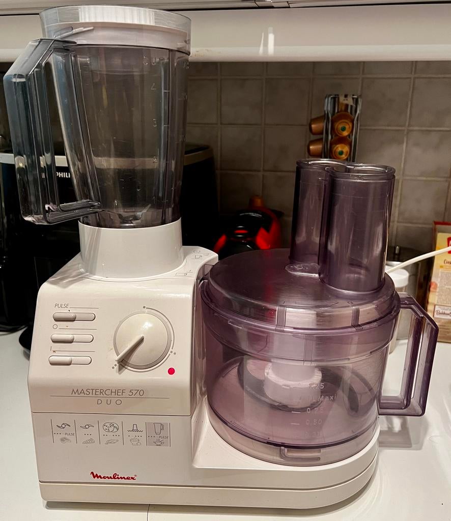 Moulinex MASTERCHEF 570 zo goed als nieuw, Witgoed en Apparatuur, Ophalen of Verzenden, Zo goed als nieuw, Vaatwasserbestendig