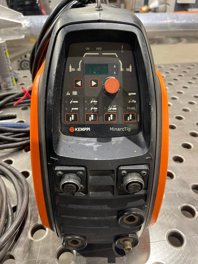 Kemppi Evo 200 TIG lasapparaat - Topstaat, compleet!, Ophalen of Verzenden, Zo goed als nieuw, 150 tot 250 ampère, Tig