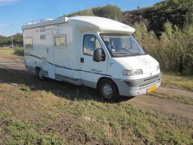 Fiat Ducato camper met nieuwe APK!!, Caravans en Kamperen, Campers, Bedrijf, tot en met 4, Half-integraal, Chausson, Fiat, Diesel