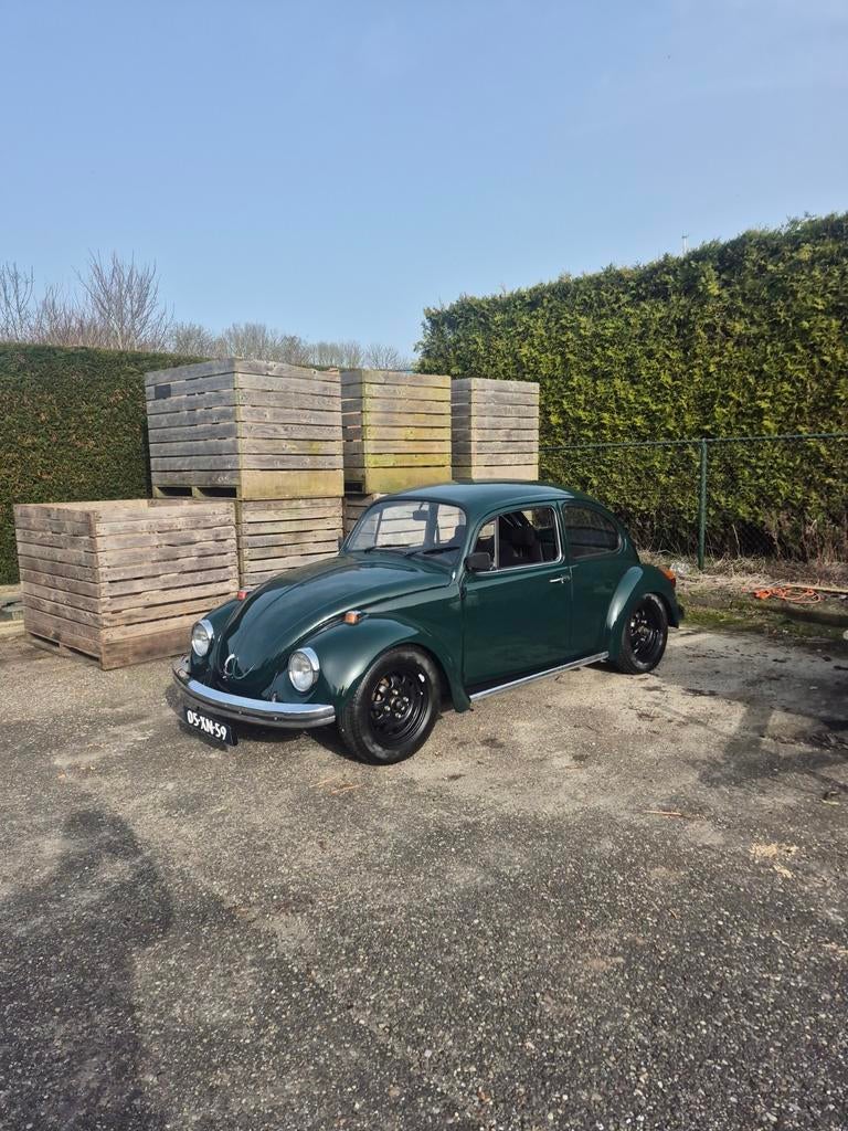 Volkswagen 1200 1.2 1973, Auto's, Achterwielaandrijving, Zwart, Origineel Nederlands, Handgeschakeld