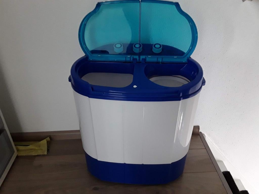 Camping wasmachine met centrifuge, Ophalen of Verzenden, Zo goed als nieuw