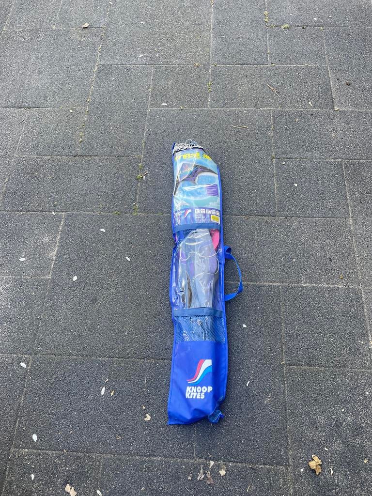 Zgan Knoop Kites Tribal Air Vlieger - Perfect voor beginne, Ophalen of Verzenden, Zo goed als nieuw, Tweelijns, Vlieger