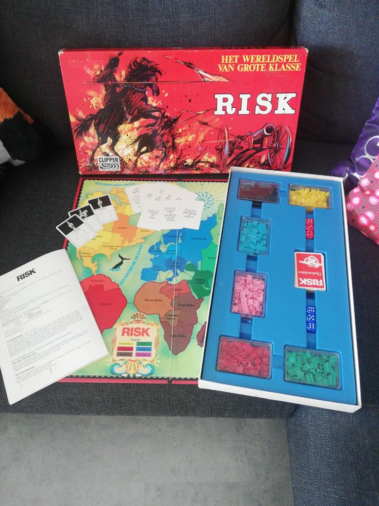Risk, bordspel, Vijf spelers of meer, Ophalen of Verzenden, Zo goed als nieuw