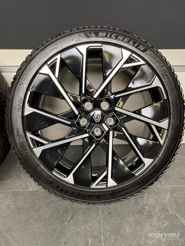 20” originele Renault Scenic Etech velgen + allseason banden, Gebruikt, -, -, Banden en Velgen