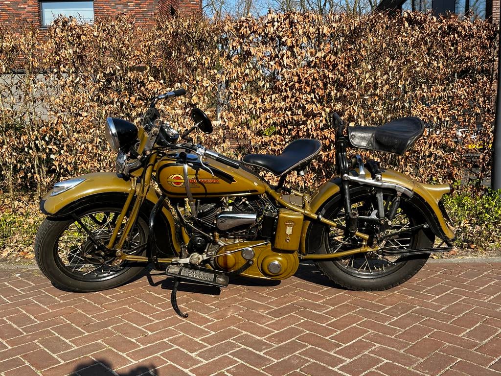 Harley-Davidson 36R uit 1936 - Origineel en rijklaar, Motoren, Motoren | Harley-Davidson, 750 cc, 2 cilinders, Motorrijbewijs A