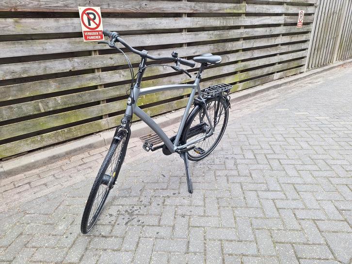 Gazelle Charmonix C7 Grijs, Fietsen en Brommers, Fietsen | Heren | Herenfietsen, Gebruikt, Gazelle, 61 tot 65 cm, Versnellingen