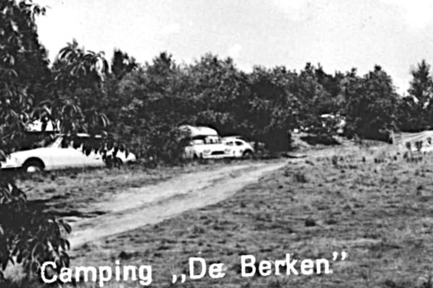 948370 Gasselte Drenthe 1970 Theehuis Camping de Berken, Ophalen of Verzenden, 1960 tot 1980, Gelopen, Drenthe