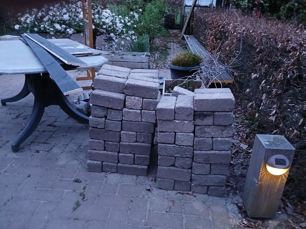 Betonklinkers, Tuin en Terras, Tuinsets en Loungesets, Ophalen, Aluminium