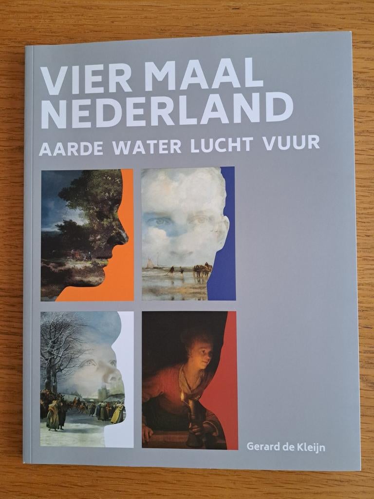 Nieuw groot boek 4 maal Nederland Aarde Water Lucht Vuur, Boeken, Geschiedenis | Stad en Regio, Ophalen of Verzenden, Nieuw, Gérard de Kleijn