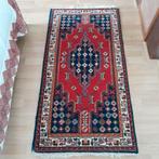 Vintage Tapijt - 71x146 cm, Ophalen, Gebruikt, 100 tot 150 cm, Blauw