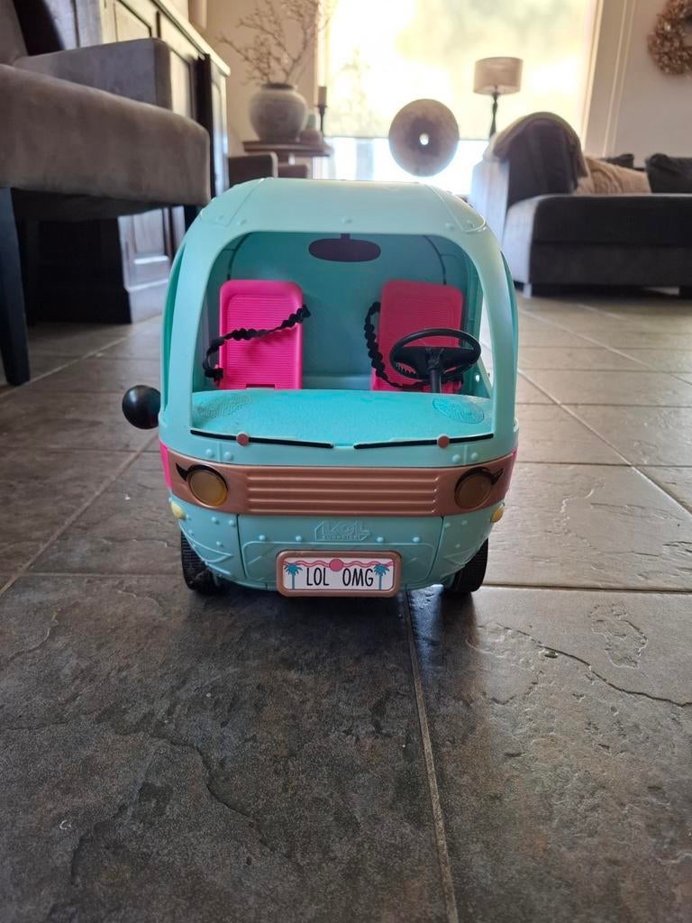 LOL O.M.G. Glam N' Go Camper met accessoires, Ophalen, Zo goed als nieuw