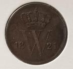 1 cent Willem I  1821 Utr., Ophalen of Verzenden, Koning Willem I, 1 cent, Losse munt