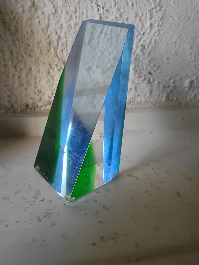 Michael Plaminek sculpture acryl / lucite, Antiek en Kunst, Kunst | Designobjecten, Ophalen of Verzenden