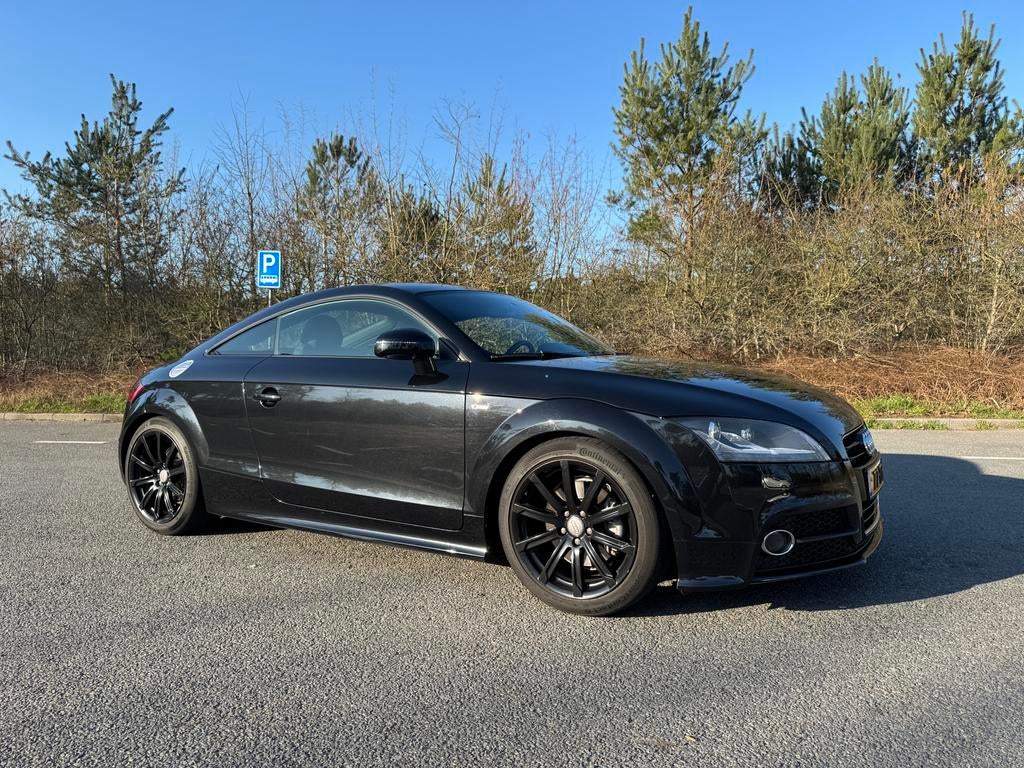 Audi TT 1.8 TFSI 2012 Zwart 2x S-Line Org. NL, Auto's, Audi, Voorwielaandrijving, TT, Zwart, 4 cilinders