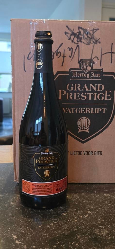 Hertog Jan Grand Prestige Vatgerijpt 2017, Ophalen, Nieuw, Flesje(s), Hertog Jan
