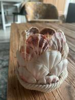 Riviera maison schelpen winlichtje, Ophalen of Verzenden, Zo goed als nieuw, Overige materialen, Minder dan 25 cm
