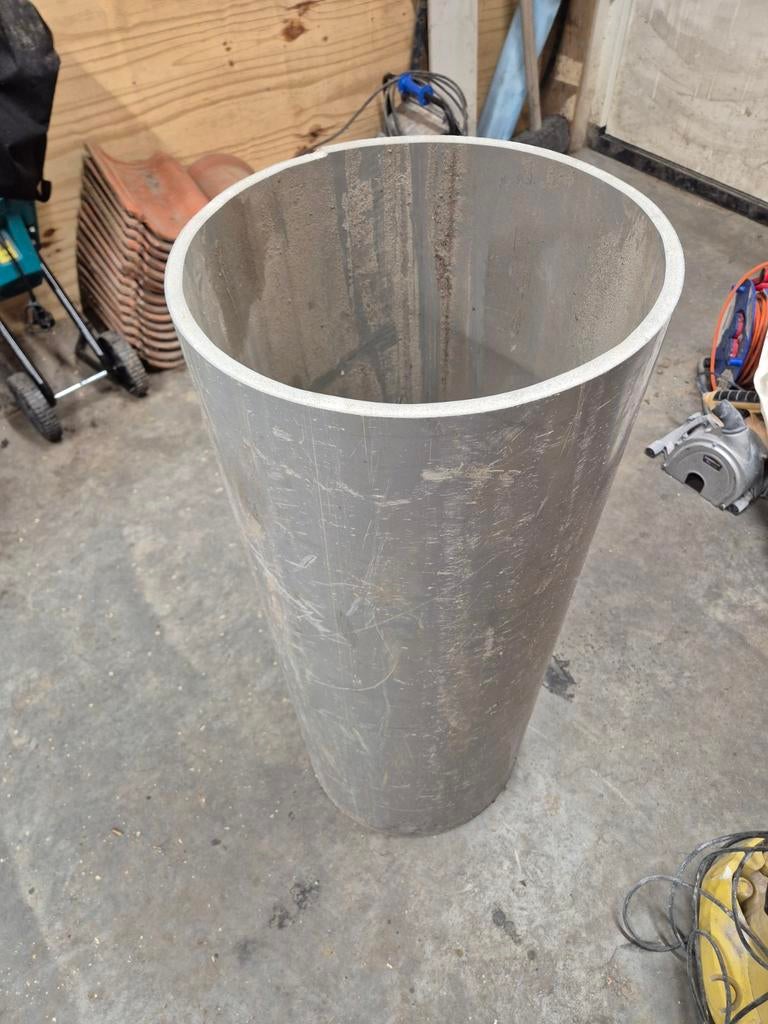 Grijze PVC pijp/put 40 cm drainage put, Ophalen