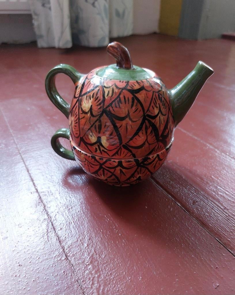 Theepot en theekopje Devon Townsend, Antiek en Kunst, Ophalen of Verzenden