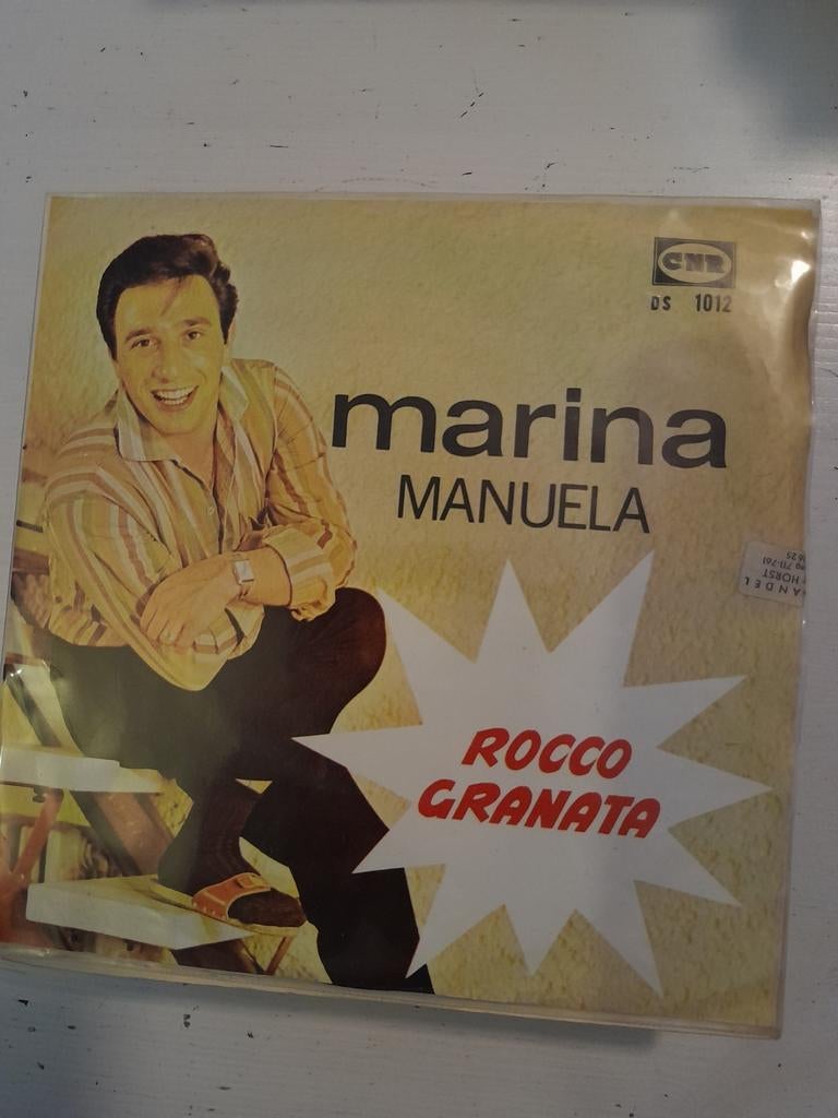 Rocco granata 7inch marina, Ophalen of Verzenden, Zo goed als nieuw, Pop