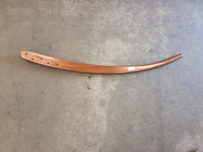 Helmstok 120 Hout Gebogen, Watersport en Boten, Bootonderdelen, Gebruikt