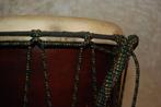 Djembe Groot, natuurvel geit 80cm hoog 13 inch   <26260599>, Ophalen, Gebruikt, ., Drums of Percussie
