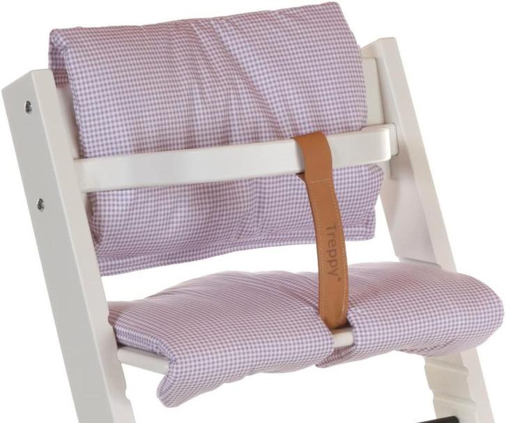 TREPPY Cushion / Kussen 1045 Pepita Purple -50% OFF Op=Op!!!, Kinderen en Baby's, Kinderstoelen, Nieuw, Meegroeistoel, Ophalen of Verzenden