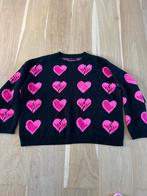 SHEIN hartjes trui, Kleding | Dames, Ophalen of Verzenden, Gedragen, Maat 46/48 (XL) of groter, Zwart