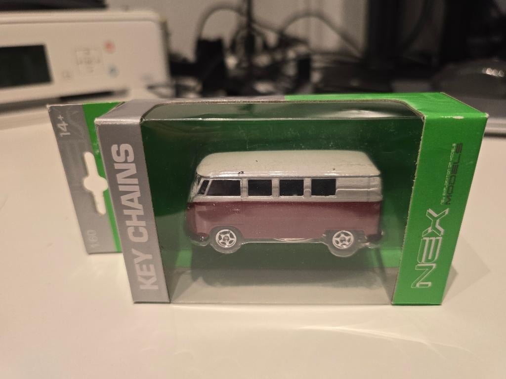 Volkswagen T1 bus 1963 1/60 , sleutelhanger, Hobby en Vrije tijd, Ophalen of Verzenden, Nieuw, Auto