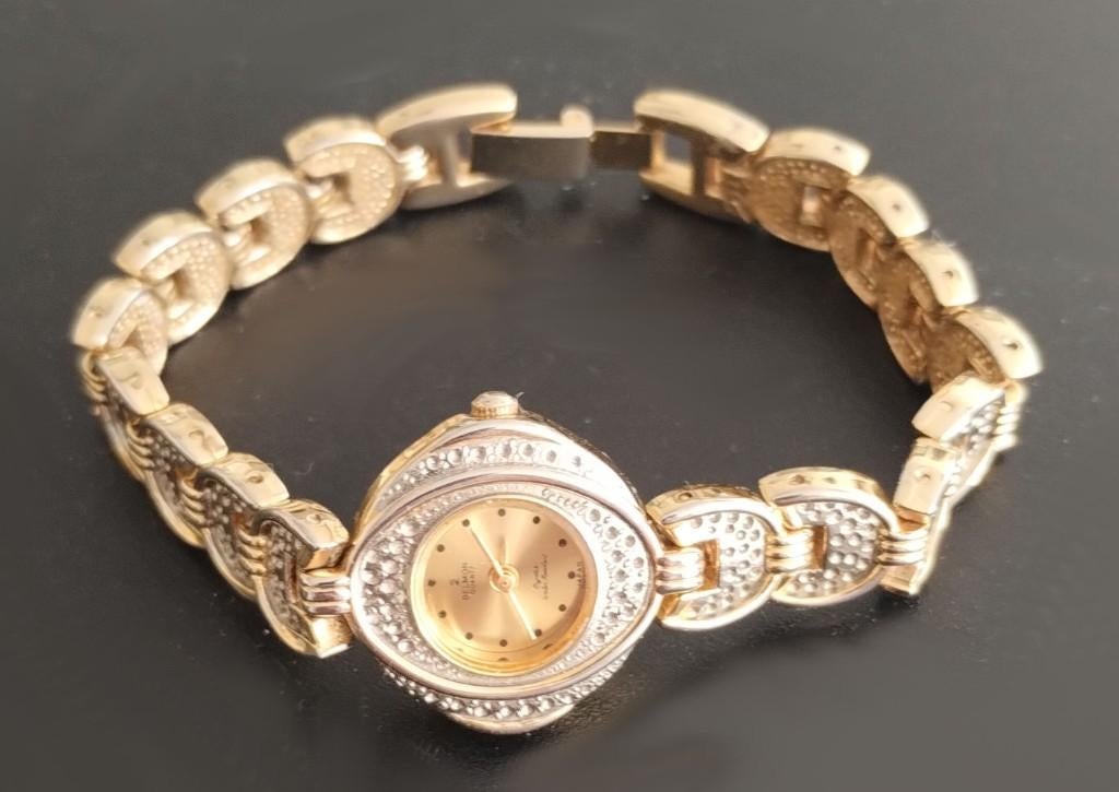 Horloge, dames, Delmon, Japan, Overige merken, Overige materialen, Polshorloge, Overige materialen