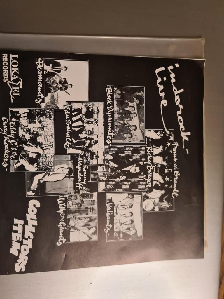 Indorock Live - Diverse Artiesten singel (Collectors Item), Ophalen of Verzenden, Gebruikt, Overige formaten