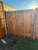 Schuttinghout 180x180cm met antraciet steek, Tuin en Terras, Minder dan 3 meter, Ophalen of Verzenden, Hout, 1 tot 2 meter