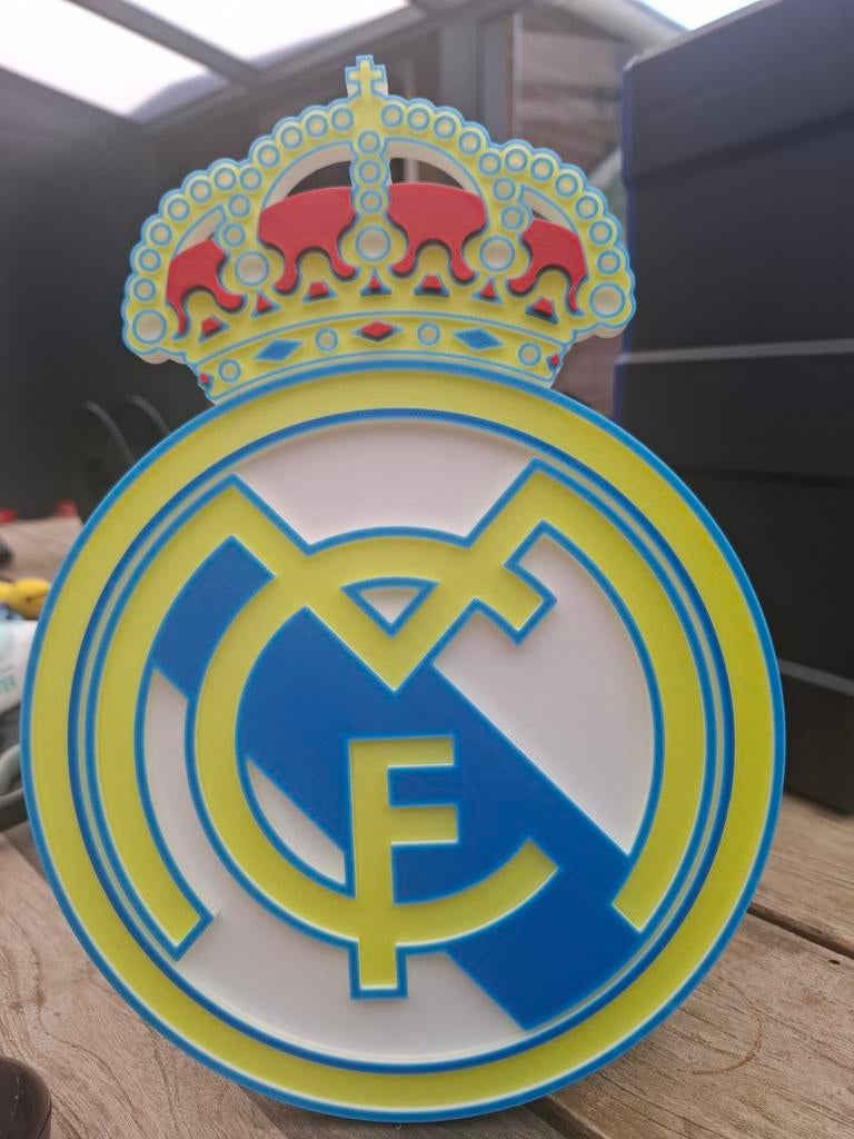 3D print van Real Madrid logo, Ophalen of Verzenden, Nieuw