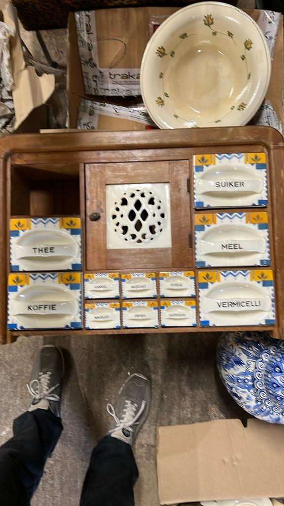 Kruidenrek oud, Antiek en Kunst, Ophalen