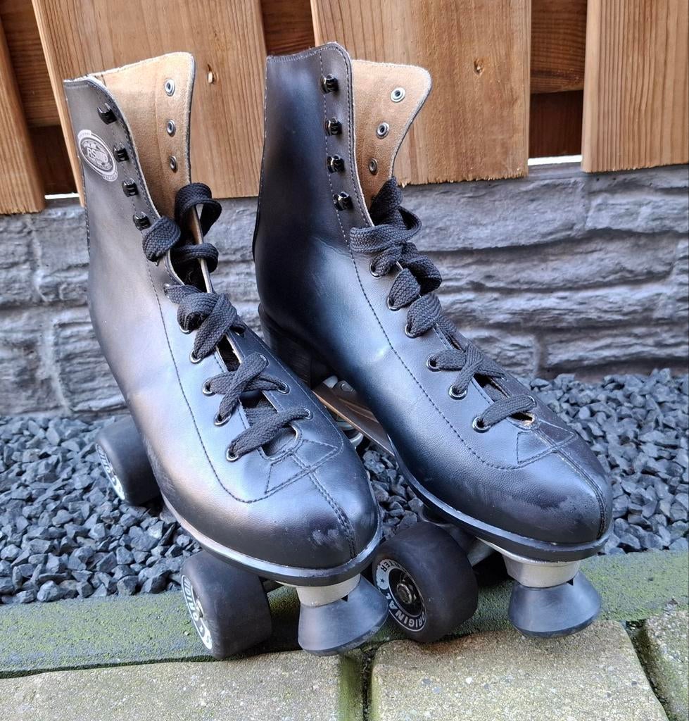 Rolschaatsen met stop vintage maat 39/40, Ophalen, Overige typen