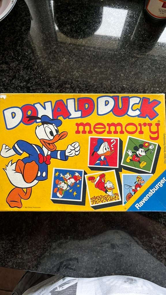 Donald Duck memory spel, Ophalen of Verzenden, Gebruikt