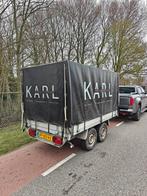 Anssems gesloten huif aanhanger, Ophalen of Verzenden, Gebruikt