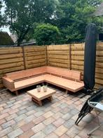 Douglas bank / loungeset 5–6 pers + tafel Op maat mogelijk, Tuin en Terras, Tuinsets en Loungesets, Ophalen of Verzenden, Nieuw