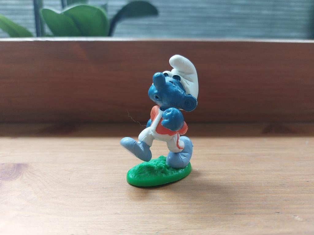 Jogger smurf oranje versie 20172 De Smurfen, Verzamelen, Smurfen, Ophalen of Verzenden