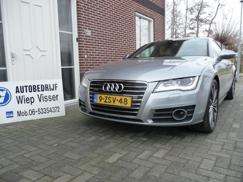 Audi A7 Sportback 3.0 TDI quattro Pro Line plus, Auto's, Audi, Euro 5, Beige, 2000 kg, 4 stoelen