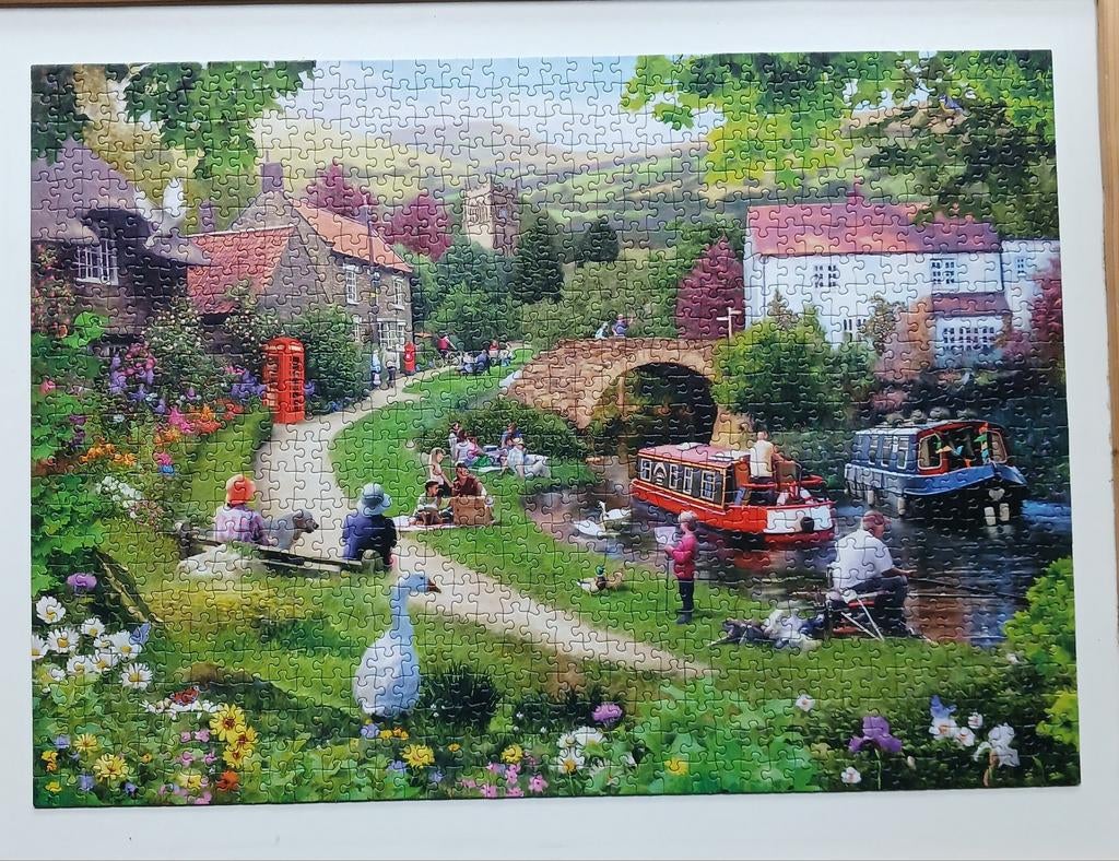 Legpuzzel Gibsons, 1000 stukjes, Ophalen of Verzenden, 500 t/m 1500 stukjes, Zo goed als nieuw, Legpuzzel