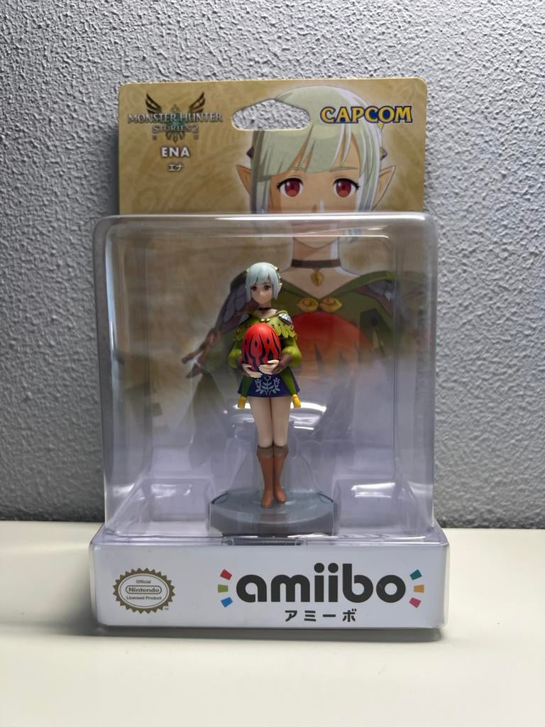 Amiibo Monster Hunter Stories Ena in gesloten verpakking, Avontuur en Actie, 1 speler, Nieuw, Ophalen of Verzenden