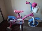 Mini mouse fiets 12 inch, Fietsen en Brommers, Fietsen | Kinderfietsjes, Ophalen, Gebruikt, Minder dan 16 inch, Zijwieltjes
