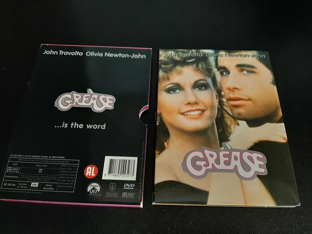 Grease, John Travolta, Olivia Newton-John!, 1960 tot 1980, Gebruikt, Alle leeftijden, Overige genres
