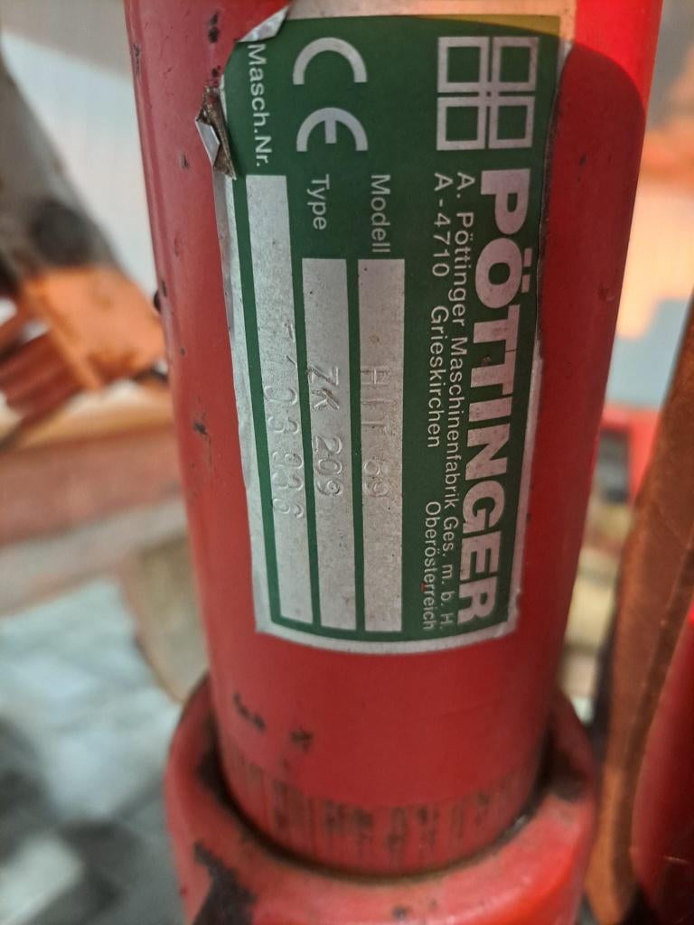 Pottinger Schudder 6 element, Zakelijke goederen, Agrarisch | Werktuigen, Ophalen, Weidebouw