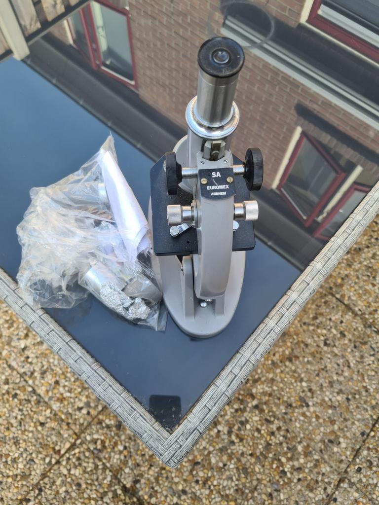 Euromex Biologische Microscoop - Zo goed als nieuw, Ophalen, Zo goed als nieuw, 400x tot 1000x, Biologische microscoop